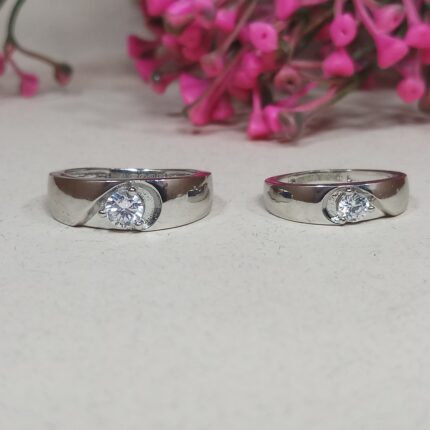 Silver 925 Couple Rings – A Timeless Bond