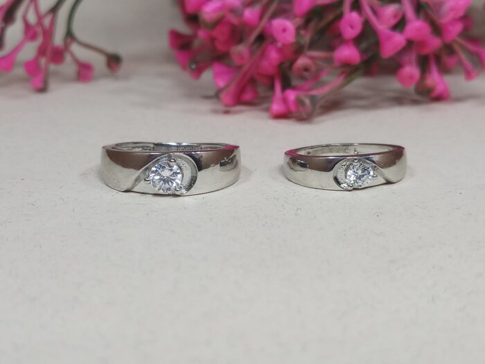 Silver 925 Couple Rings – A Timeless Bond