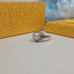 Handmade Silver Pearl Ring – Classic Elegance