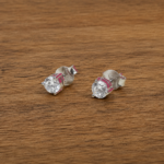 Sleek & Durable Gents Round Solitaire Studs for Everyday Wear