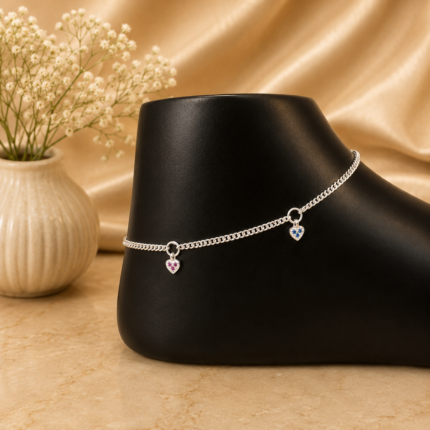 Exquisite Pure Silver Paayal – Perfect for Every Occasion