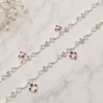 Graceful Pure Silver Payal – Elegance for Your Feet