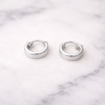 Men’s Sterling Silver Stud Earrings – Sleek & Stylish (small)