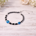 Evil Eye Bracelet – Pure Silver Protection Charm