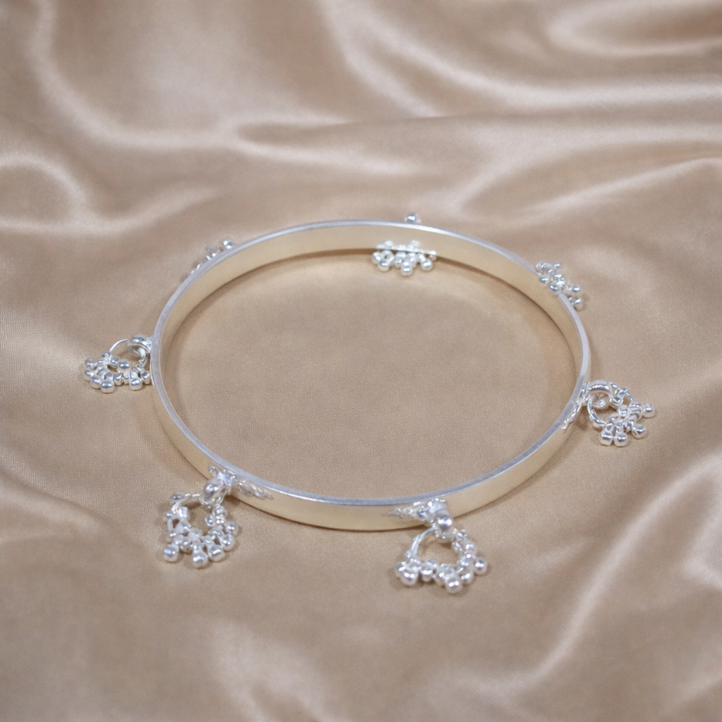 ChatGPT Image Feb 27, 2026, 04_32_29 PM Stylish Silver 925 Kada with Ghungroo for Girls – A Precious Gift( ON ORDER)