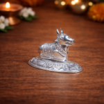 Silver Nandi for Pooja – Symbol of Devotion & Prosperity