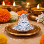 Silver Pooja Agarbatti Stand – Sacred & Auspicious