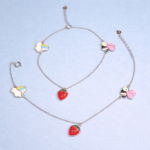 Charming Kids’ Silver Anklets – Perfect for Little Feet