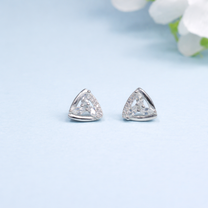 Elegant 925 Sterling Silver Earrings – Timeless Beauty