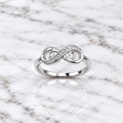 Sterling Silver Infinity Ring – A Symbol of Forever