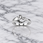 Elegant Silver 925 Peacock Ring – Timeless & Stylish