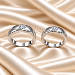 His & Hers Silver Rings – A Promise of Forever