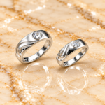 His & Hers Silver Rings – A Promise of Forever