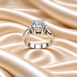 Handmade Silver Solitaire Ring – Simple Yet Elegant