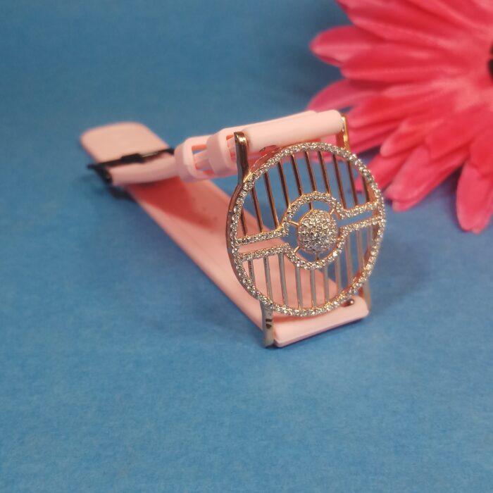 Elegant Silver Watch Bracelet for Girls – Timeless Beauty