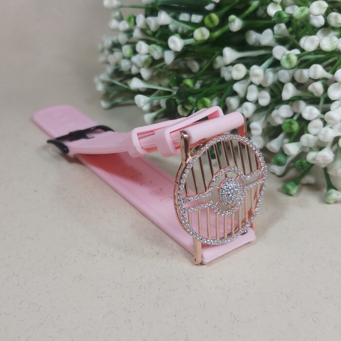 Elegant Silver Watch Bracelet for Girls – Timeless Beauty
