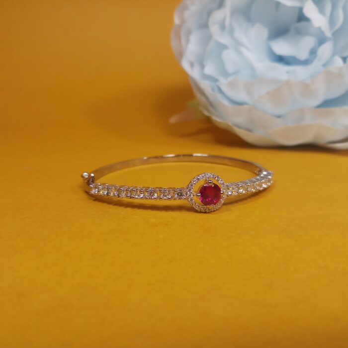 Stylish Pure Silver Kada for Women