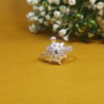 Pure Silver Tortoise Ring – A Symbol of Longevity & Prosperity