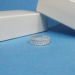 The Sovereign Band – Pure Silver Thumb Ring for Bold Elegance