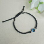 Pure Silver Evil Eye Dhaga Bracelet – Protection & Style