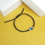 Pure Silver Evil Eye Dhaga Bracelet – Protection & Style