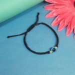 Pure Silver Evil Eye Dhaga Bracelet – Protection & Style