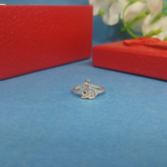 Pure Silver Kids Ring – A Cute and Elegant Accessory