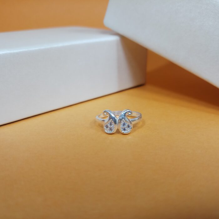 Pure Silver Kids Ring – Cute, Comfortable, and Stylish