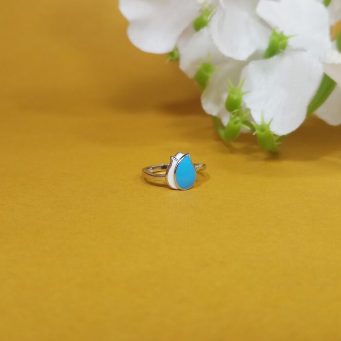925 Silver Kids Ring – Cute & Adjustable