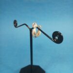 Bold Brilliance: Pure Silver Men's Earring (single piece)