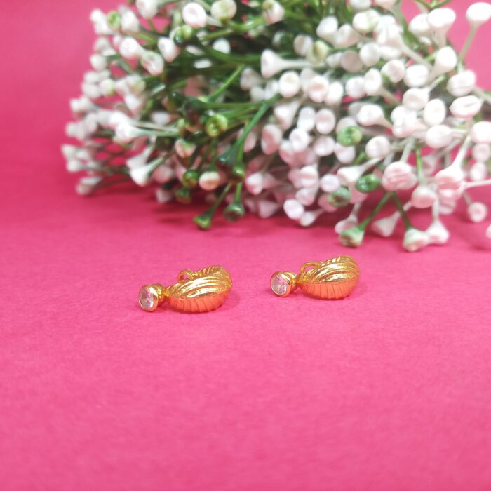 Silver Gents Murkiya Earring – Classic & Stylish Golden Traditional Appeal