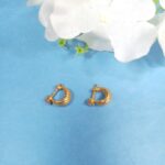 Silver Gents Murkiya Earring – Classic & Stylish Golden Traditional Appeal