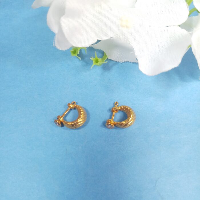 Silver Gents Murkiya Earring – Classic & Stylish Golden Traditional Appeal