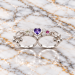 Pure Silver Kids Ring – A Perfect Sparkle for Little Fingers