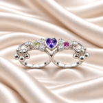 Pure Silver Kids Ring – A Perfect Sparkle for Little Fingers