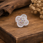 Pure Silver Women's Ring – Elegant and Timeless Design