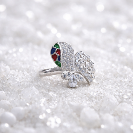 Pure Silver Women's Ring – Elegant Charm in Every Detail