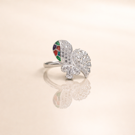 Pure Silver Women's Ring – Elegant Charm in Every Detail