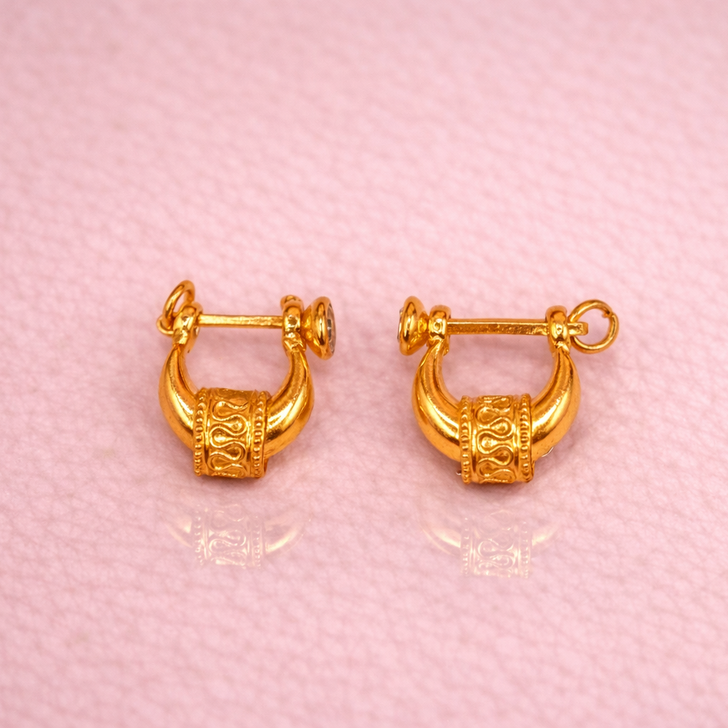 ChatGPT Image Feb 10, 2026, 11_41_00 AM Stylish Murkiya Stud Earrings for Men ( Gold 24K )