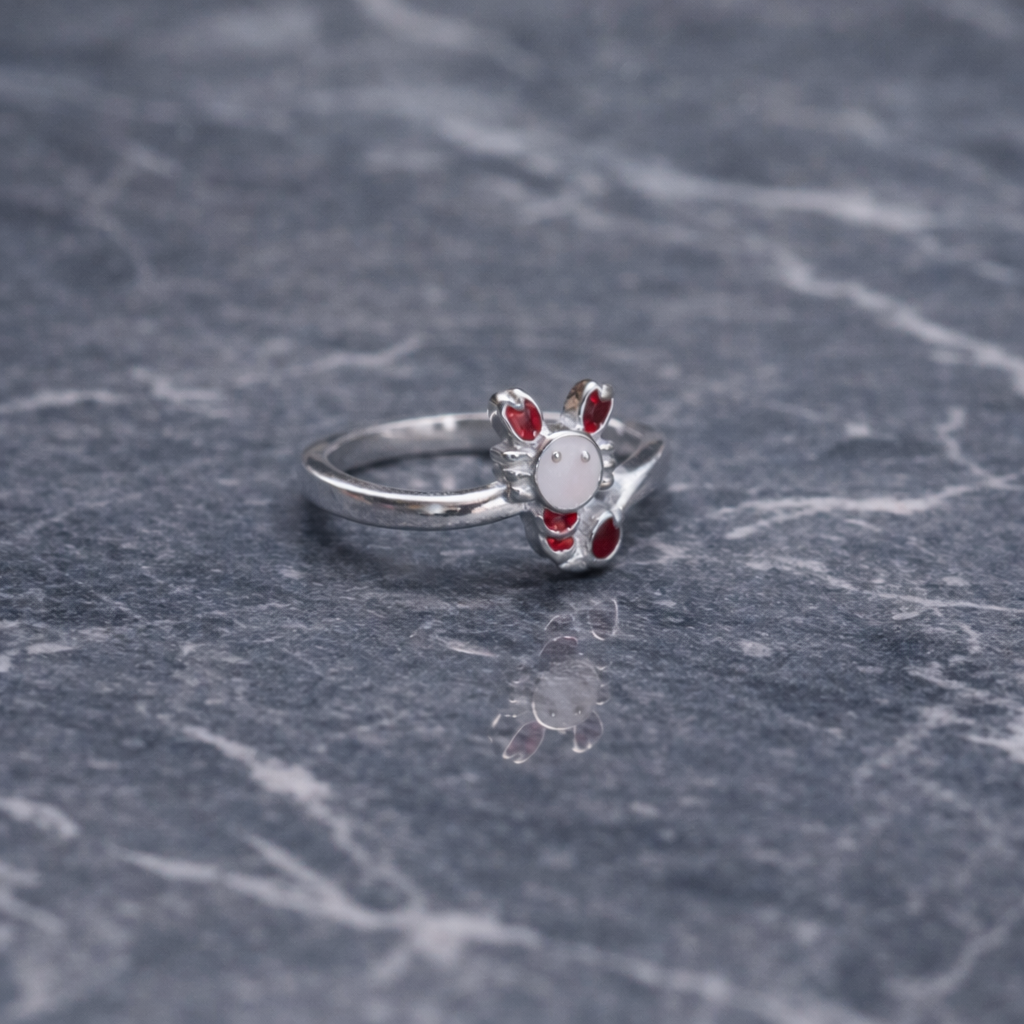 ChatGPT Image Feb 15, 2026, 02_42_45 PM 925 Silver Kids Ring – Cute & Adjustable