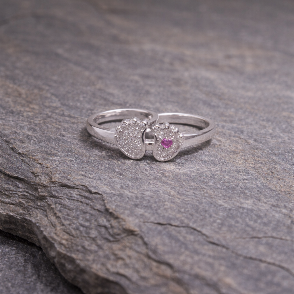 ChatGPT Image Feb 16, 2026, 11_06_44 AM Tiny Sparkle – Pure Silver Kids Ring for Little Hands