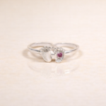 Tiny Sparkle – Pure Silver Kids Ring for Little Hands