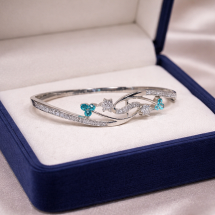 925 Silver Ladies Kada – Elegant & Timeless