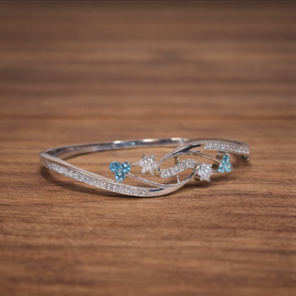 925 Silver Ladies Kada – Elegant & Timeless