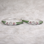 Pure Silver Women's Kada – Graceful Elegance with Timeless Charm