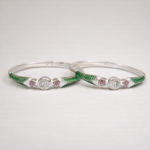 Pure Silver Women's Kada – Graceful Elegance with Timeless Charm