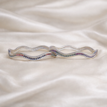 Pure Silver Women's Kada – Timeless Elegance for Every Occasion