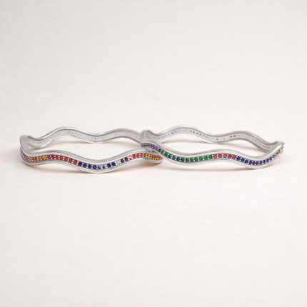 Pure Silver Women's Kada – Timeless Elegance for Every Occasion