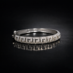 Graceful Sterling Silver Kada for Women