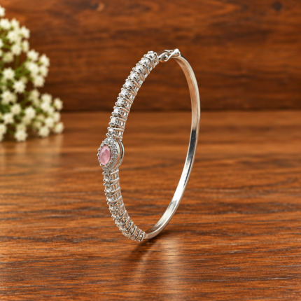 925 Sterling Silver Ladies Kangan - Stylish & Traditional Women's Bangle